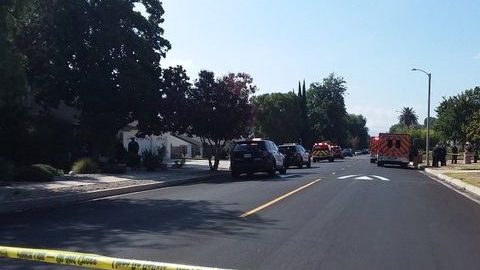 El incidente se presentó en la cuadra 9600 de Vanalden.