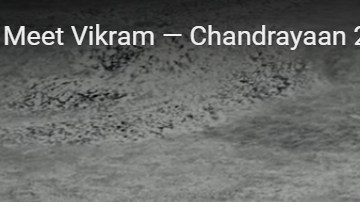 El módulo Vikram, de la misión espacial de India, falló en el alunizaje.