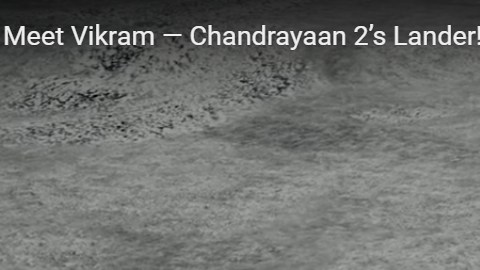 El módulo Vikram, de la misión espacial de India, falló en el alunizaje.