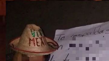 !Viva México! sicarios del narcotráfico celebran mes patrio mexicano con decapitado