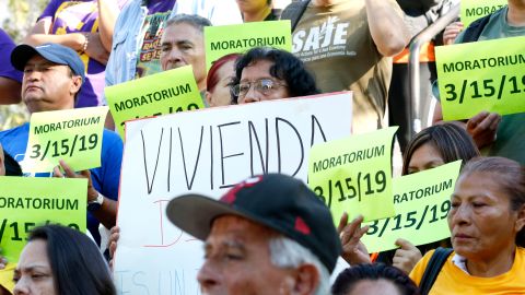 Anticipan que habrá muchos desalojos debido a la pandemia de COVID-19. (Aurelia Ventura/La Opinión)