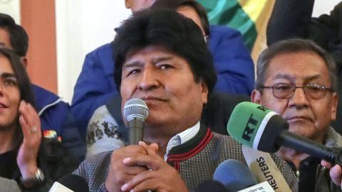 Evo Morales.