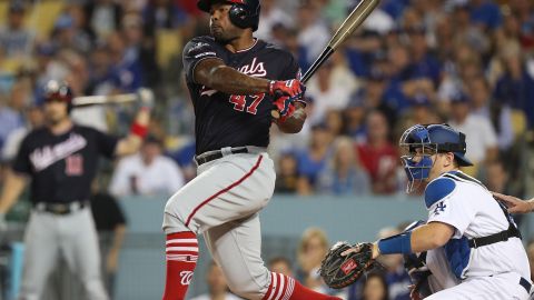 Washington vino de atrás para remontar el score de 3-0 y llevarse el partido en extrainnings 3-7.