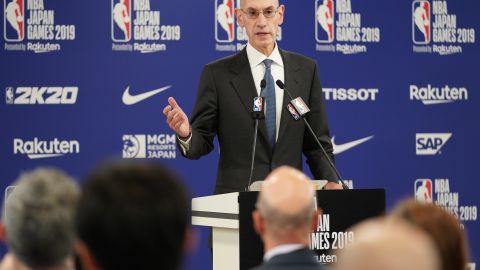 El comisionado general de la NBA aseguró que se respeta el derecho de libre expresión.