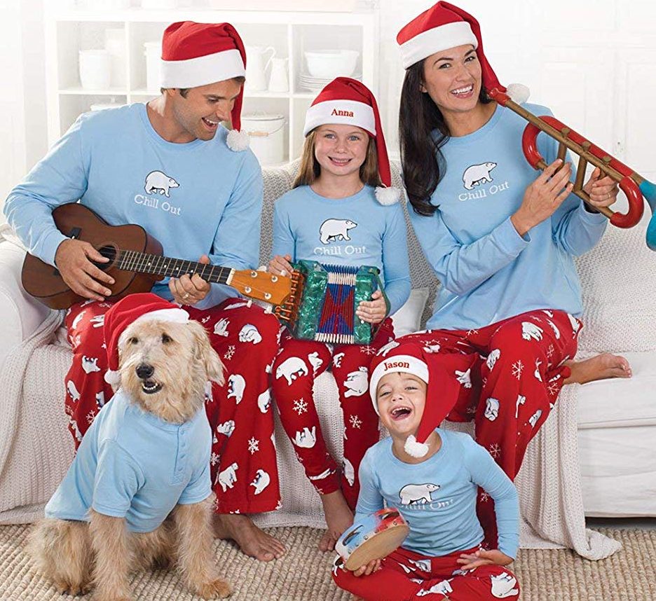 Navidad Pijamas navideñas para la familia - La Opinión