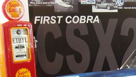 Imagn del primer Shelby AC Cobra, CSX2000, que se encuentra en el Shelby American Museum