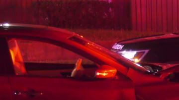 El conductor fue arrestado bajo la sospecha de que conducía bajo la influencia del alcohol.