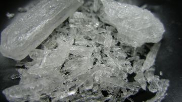Metanfetamina cristalizada. (Wikimedia commons)