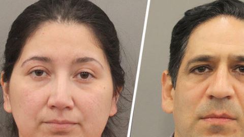 Los investigadores dijeron que Enrique Eduardo Álvarez, de 47 años, y Carolina Flores Paz, de 36 años, ejercían como doctores dentales.