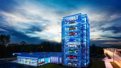 Comprar un auto de Carvana es como comprar un caramelo de una "vending machine"... ¡literalmente!