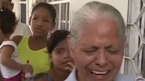 La mujer ahora está amenazada de muerte por no poder pagar las deudas de su marido.