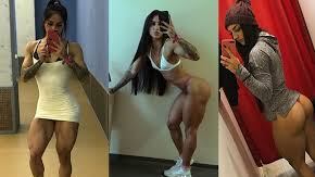 bakhar Nabieva consiguió muscular sus piernas.