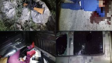 FOTOS: Así quedaron los huachicoleros que atacaron a soldados en zona del Triángulo del Huachicol