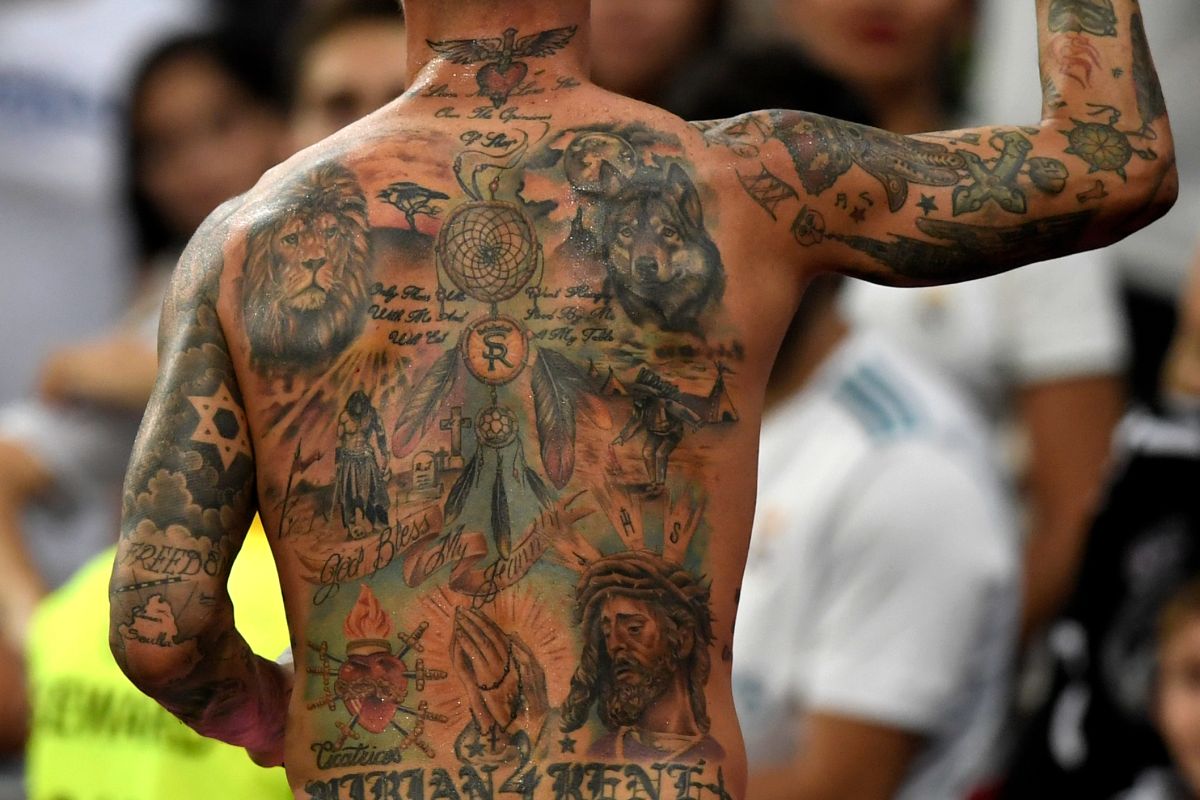 3. Top 10 Ramos Leg Tattoos for Football Fans - wide 7