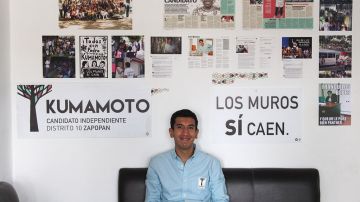 Pedro Kumamoto intentó contender por la presidencia de México.