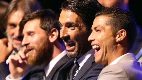 Buffon comparó a leyendas del futbol con leyendas del tenis.