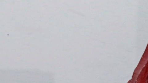 La nieve vendría acompañada de nieve.