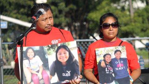 La familia Lorenzo refleja profundamente el dolor que le dejó la muerte de Amy y Marlene. (Jorge Macías)