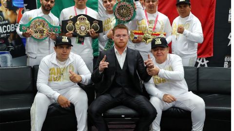 No todo es box para el "Canelo" Álvarez.