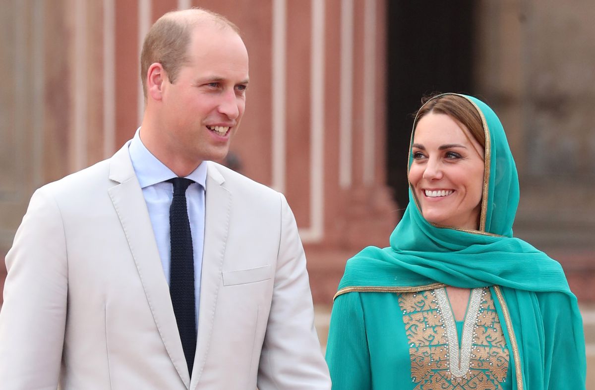 El príncipe William y su esposa Kate Middleton.