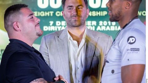 Anthony Joshua podría estrenar un dispositivo revolucionario en su pelea contra Andy Ruiz.