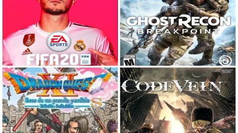 Reseña: FIFA 20, Ghost Recon Breakpoint, Dragon Quest XI S y Code Vein