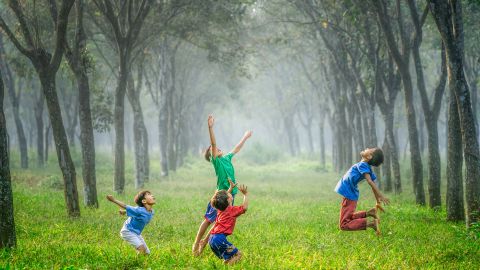 niños jugando