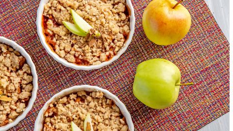 Crumble de manzana