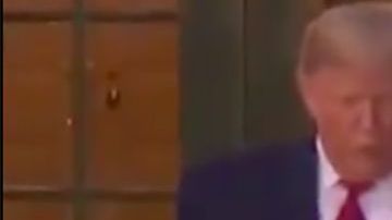 Los Trump en evento de Halloween.