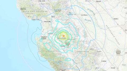 El sismo en el centro de California ocurrió en la Falla de San Andrés.