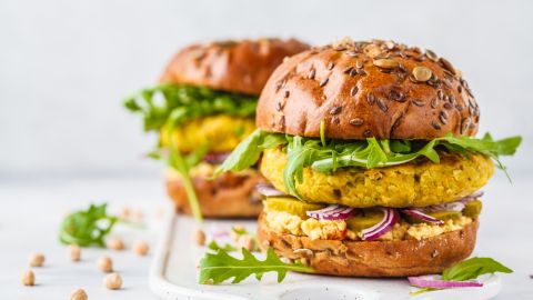 hamburguesa vegetariana