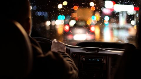 conducir de noche