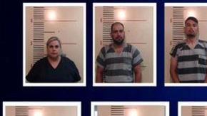 Los acusados terminaron en manos de las autoridades.