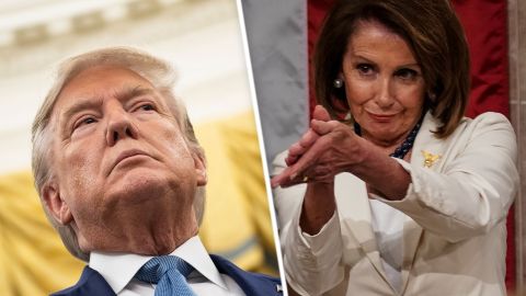 Trump y Pelosi