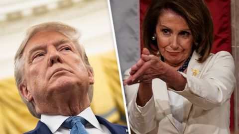 Trump y Pelosi