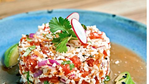 Ceviche vegetariano