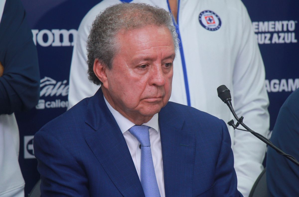 Víctor Garcés, vicepresidente de Cruz Azul.
