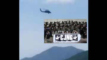 VIDEO Ejército mexicano caza a sicarios del CJNG y Cárteles Unidos con helicóptero