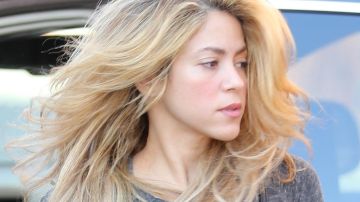 Shakira en Barcelona.