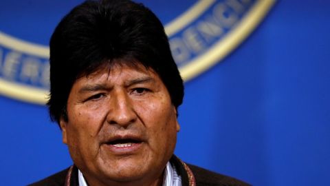 Evo Morales, presidente de Bolivia.