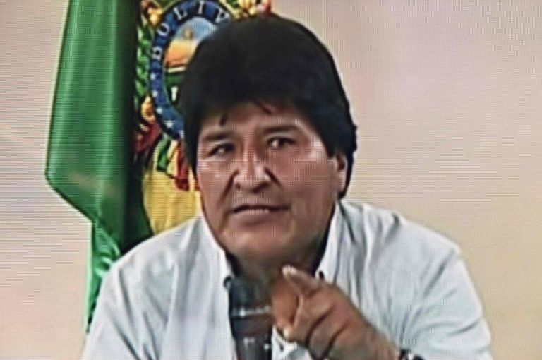 Evo Morales recibió asilo político en México.
