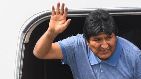Evo Morales pidió asilo en México.