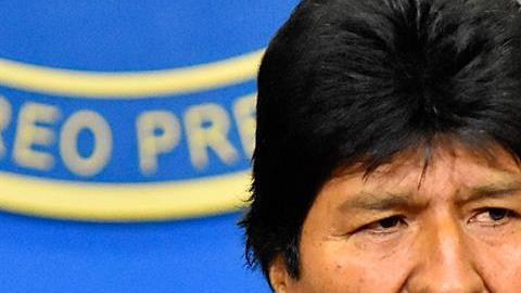 Evo Morales.