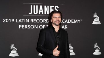 Juanes es nombrado Persona del Año en los Latin Grammys