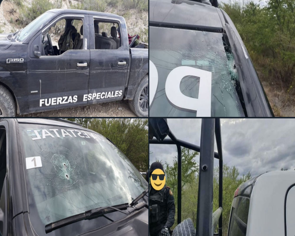 Abaten a 5 del Cártel del Noreste tras atacar a policías, así quedaron sus  trocas - La Opinión