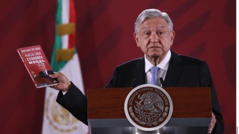 Andrés Manuel López Obrador, presidente de México.