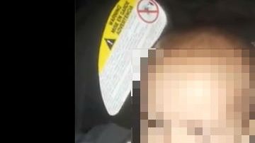 La bebé fue salvada por su mamá en plena emboscada.