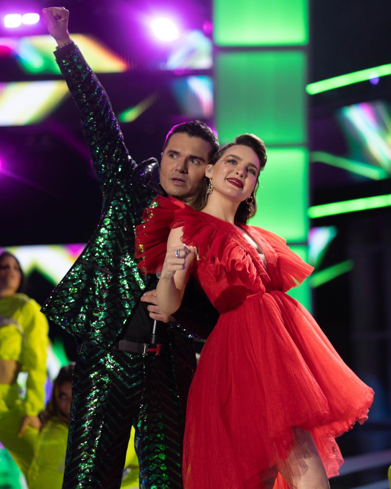Horacio Palencia y Belinda en los Premios de la Radio 2019