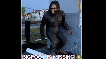 Hay un detective de la policía de Boynton Beach a cargo del rescate de Bigfoot.