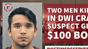 Lupe Longoria, de 27 años, acusado de atropellar de muerte a dos personas.